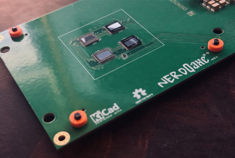 NERDQaxe++ PCB with 4 x BM1370 ASIC processors