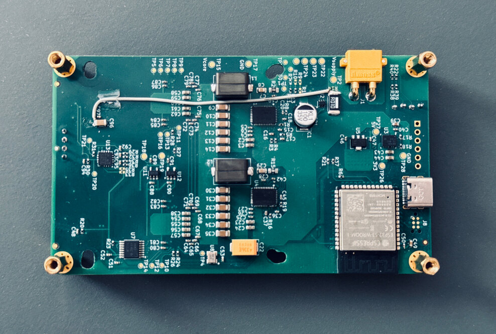 Bitaxe GT: PowerMining's first functional, in-house, handcrafted prototype.