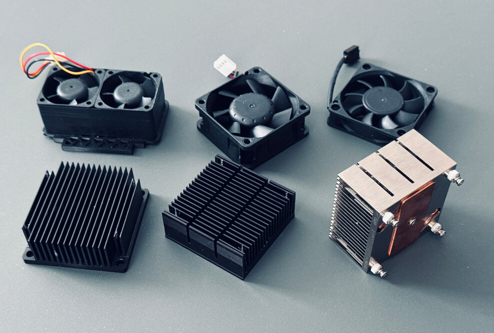 Compatible fans and coolers for the Bitaxe GT