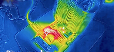 Bitaxe on Sorbet, high thermal conductivity