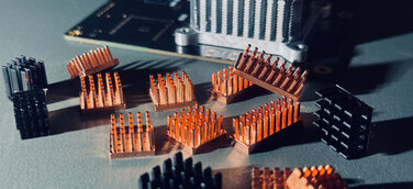Cooper cooler with Bitaxe Gamma PCB