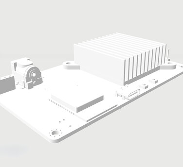 Bitaxe sterilized in a 3D model