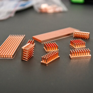 Cooler and Copper heat sink