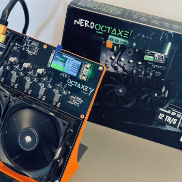 NerdOCTAXE revision 3.1 (El Ocho), with perfect product packaging